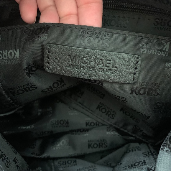 MICHAEL Michael Kors Black Leather Tote Bag - Picture 3 of 15